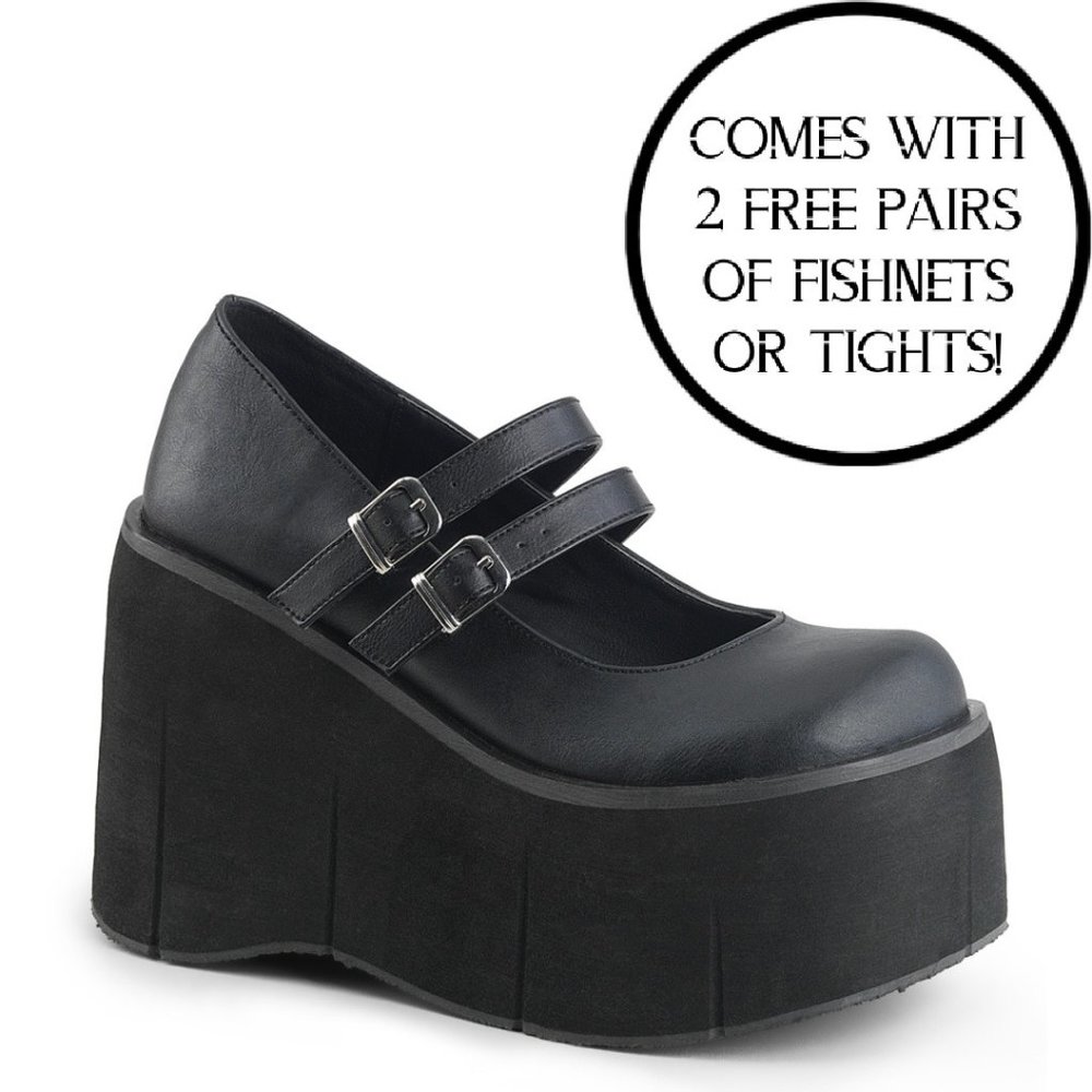 Demonia KERA 08 Mary Jane Platform Shoes